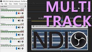 How To Stream Multiple Tracks Over NDI to OBS