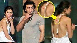 Love Bite On Mahira Khan Back | Caught Smoking Together In New York