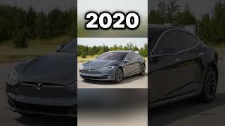 Evolution of Tesla (2012/2024)#tesla #teslamodel3 #teslamodels #automobile #evolution #viral #shorts