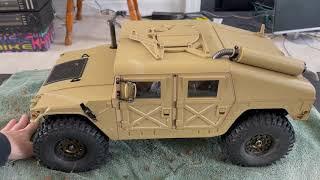 HG P408 MODIFIED/UPGRADED HUMVEE Review - KevBot- Part 1