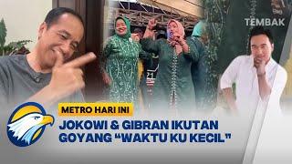 Jokowi & Gibran Reaction Video Viral "Waktu Ku Kecil" - [ Metro Hari Ini ]