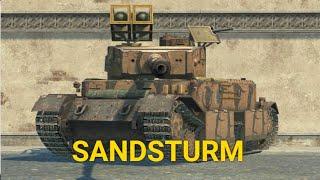 TIGER P В НОВОМ ЛЕГЕНДАРНОМ КАМУФЛЯЖЕ SANDSTURM ИЛИ ТИГР 1 | TANKS BLITZ СТРИМ