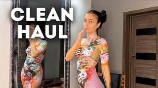 [4K Housewife] ️ Body art suit | How to clean clothes | Body art Haul | Try Haul