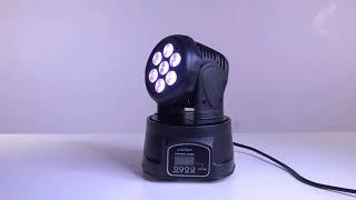 70W Mini Moving Head 4 In 1 RGBW LED Stage PAR Light