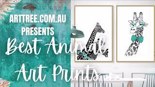 Best Animal Art Prints | Decorative Art | Animal Artwork