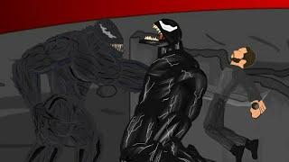 Веном против Райота 2: Реванш! | Venom vs Riot 2 ( Рисуем мультфильмы 2 )