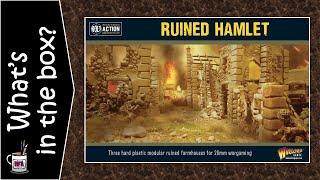 Warlord Games Ruined Hamlet: Unboxing and review - What's in the box?