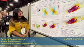 Revathy Parameswaran, seismology, at AGU24.