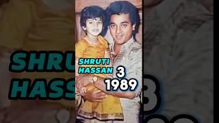 SHRUTI HAASAN Age Transformation (1986-2025) Shruti Haasan life journey evolution #shrutihaasan