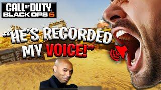 TROLLING PEOPLE WITH THEIR OWN VOICE ON BLACK OPS 6 (HYSTERICAL REACTIONS)