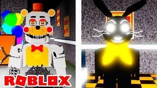 Becoming Rockstar Molten Freddy and Shadow Glitchtrap in Roblox Nights At Spring Freddys Diner