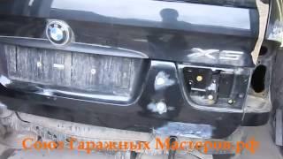 BMW X5 (покраска после удара))"Союз гаражных мастеров.рф"