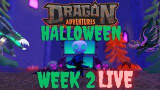 LIVE: Going after the Djaevelhest!!-Roblox Dragon Adventures Halloween