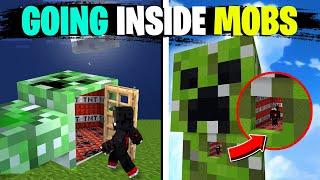 Minecraft But I can go inside mobs 