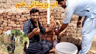 Motor Pump Boring Restart | اب پریشانی ختم | Punjab Village | Muhammad Waqas Tech