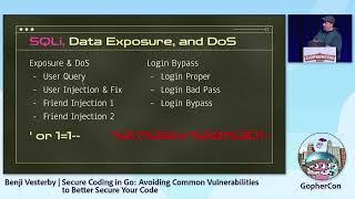 Secure Coding in Go: Avoiding Common Vulnerabilities - Benji Vesterby