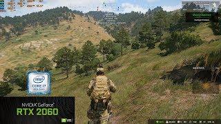 Arma 3 Wasteland Ultra Settings FPS Test | RTX 2060 | i7 8700