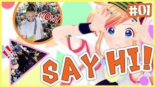 Virtual Girl Interacts with People in the Real World!【Rin Asobi Episode 1】