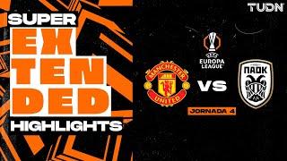 SUPER EXTENDED HIGHLIGHTS | Manchester United vs PAOK |  UEFA Europa League 2024/25 - J4