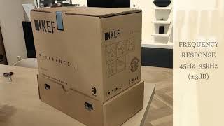 KEF Reference 1 unpacking / unboxing