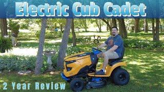 Cub Cadet XT1 lithium ion powered 42-in lawn tractor. Review after 2 years