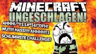 SCHLIMMSTE CHALLENGE EVER! - Minecraft UNGESCHLAGEN #27 - Survival Games | ungespielt