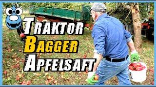 Trecker, Bagger, Apfelsaft