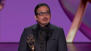 Hiroyuki Sanada Accepts the Emmy Award for Lead Actor in a Drama Series - Emmy Awards