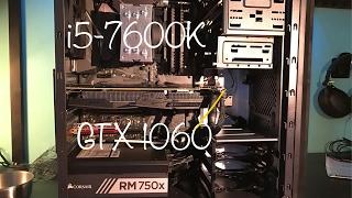 Timelapse Intel Kaby Lake Gaming-PC Build | i5-7600K + GTX 1060 + Strix Z270F | February  2017 | 4K