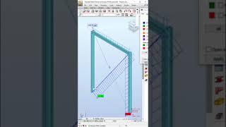 Tension Only Member in Robot Structural Analysis Professional