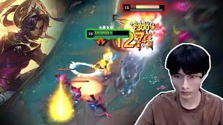 BeiFeng : INSANE FAST QIYANA COMBOS DELETED - Engsub