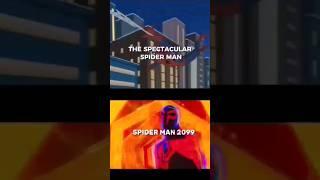 Spectacular Spider-Man VS Spider-man 2099/ #shorts #battle #edit #spiderman