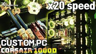 CORSAIR 1000D | 20X | Ultimate 2Way Custom Water Cooled PC