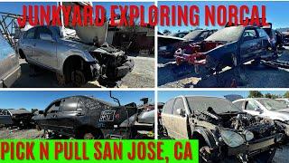 Junkyard Exploring Pick N Pull - San Jose, CA Silicon Valley