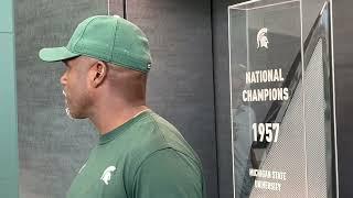 Courtney Hawkins | Michigan State Football | Wide Receivers Coach | Camp Update