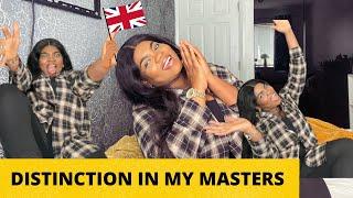 HOW I MADE A DISTINCTION IN MY MASTERS DEGREE IN THE UK| 5 Tips to help you. #mastersdegree