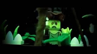 PIRATES OF THE CARIBBEAN 2 WILL TURNER MEETS  HIS FATHER SCENE LEGO VERSION