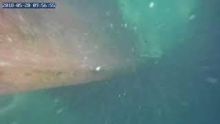 CCROV Underwater Inspection for a 19W Tone Huge Freighter in YanTian Port