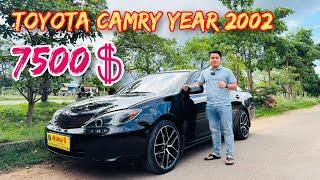 Toyota Camry Year 2002 តម្លៃលក់7500$ ️087/060/099-599990