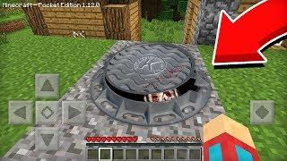 КУДА ВЕДЁТ ЭТОТ ЗАГАДОЧНЫЙ ЛЮК В МАЙНКРАФТ ПЕ | Компот Minecraft