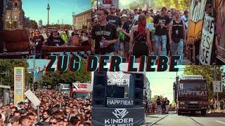 Zug der Liebe|Berlin-PA System Straßenumzug mit Endfire Bass|Kinder der Nacht|HappyBeat