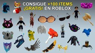 CONSIGUE MAS DE 100 ITEMS GRATIS EN ROBLOX | Enero 2025