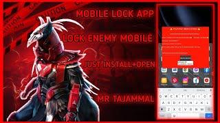 MOBLE LOCK | MOB1L3 LOCK APPLICATION BY MR TAJAMMAL | TAJAMMAL MODS NEW APP | MR TAJAMMAL NEW APPS️