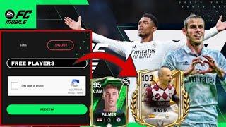 NEW REDEEM CODE! FREE 103 INIESTA EOE! FC MOBILE WEBSITE FREE PLAYER GIVEAWAY!