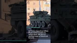 NATO Steps Up Military Deployments to U.S. Troops Near Ukraine