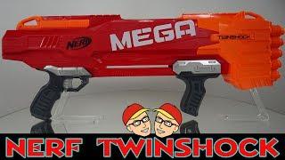 NERF MEGA TWINSHOCK [VORSTELLUNG / REICHWEITENTEST / ZUBEHÖR / WORKER SHELLS]