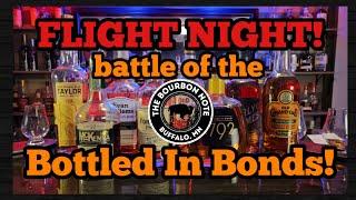 The Bourbon Note flight night: Battle of the Bottled in Bonds!