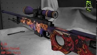 AWP Oni Taiji - Skin Wear Preview