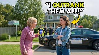 HOA Karen Called the Cops on My Wife for ‘Wearing a Gun’ — 42s Later, They Saluted Her Badge