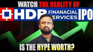 𝑯𝑫𝑩 𝑰𝑷𝑶 |  Watch the Reality of HDB Financial Services IPO | Is The Hype Worth?